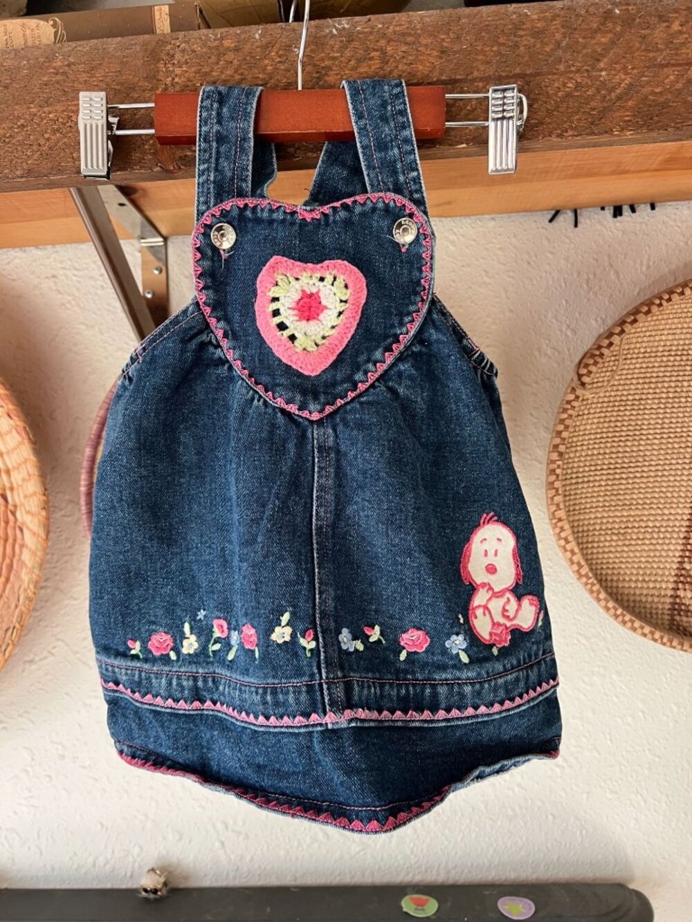 Vintage Baby Snoopy Dress 12 months